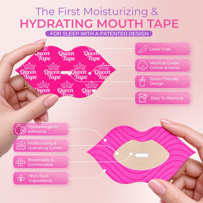 Queen Tape™ - Hydrating Collagen Mouth Tape