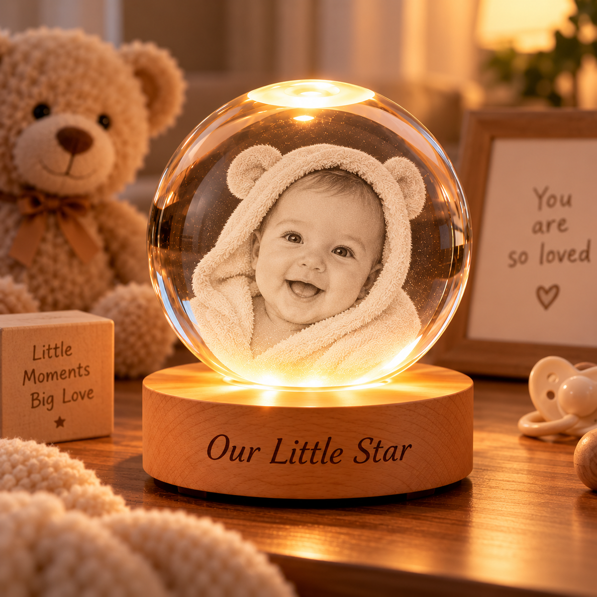 MemoryGlow™ Crystal Ball