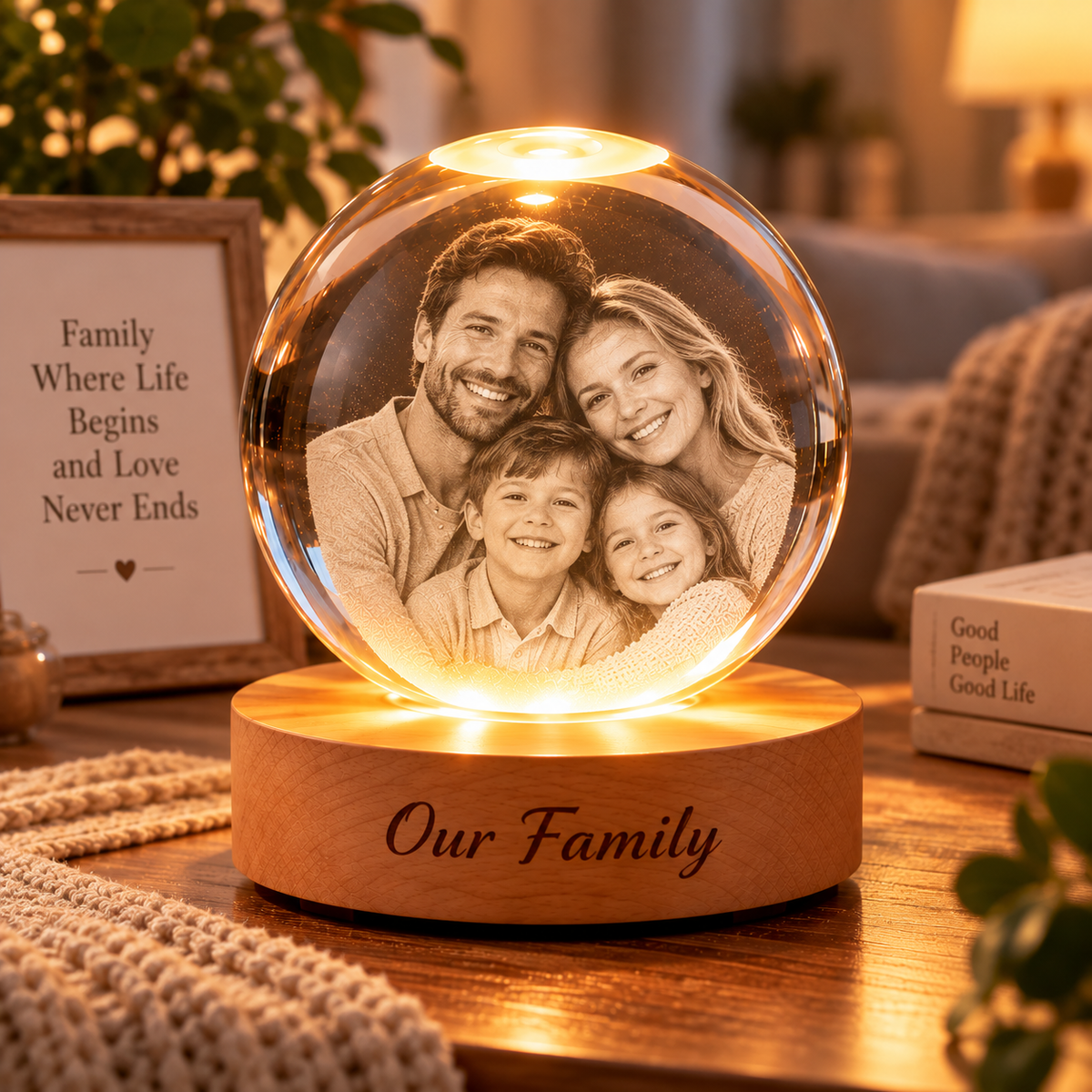 MemoryGlow™ Crystal Ball