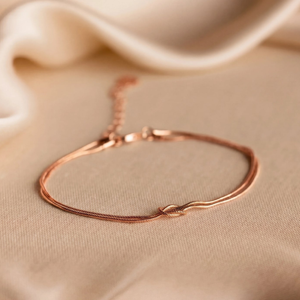 Forever Knot Bracelet – Meaningful Gift for Couples, Best Friends & Family
