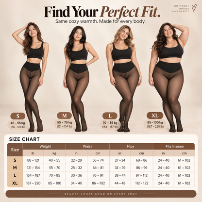 Glomies™ Sheer Fleece Tights