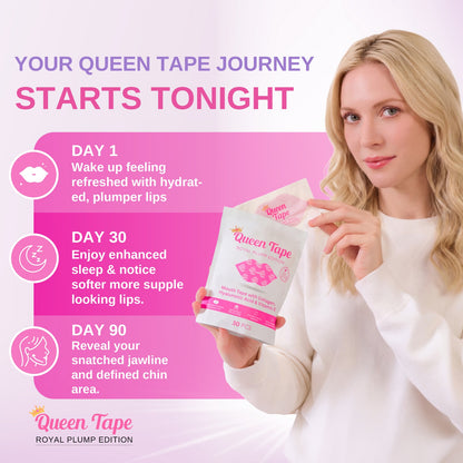 Queen Tape™ - Hydrating Collagen Mouth Tape
